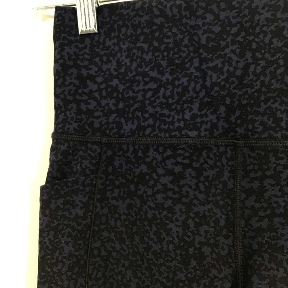 Athleta Women’s Salutation Gravel Pocket Athletic Leggings Black/Blue Size XS - Picture 5 of 8